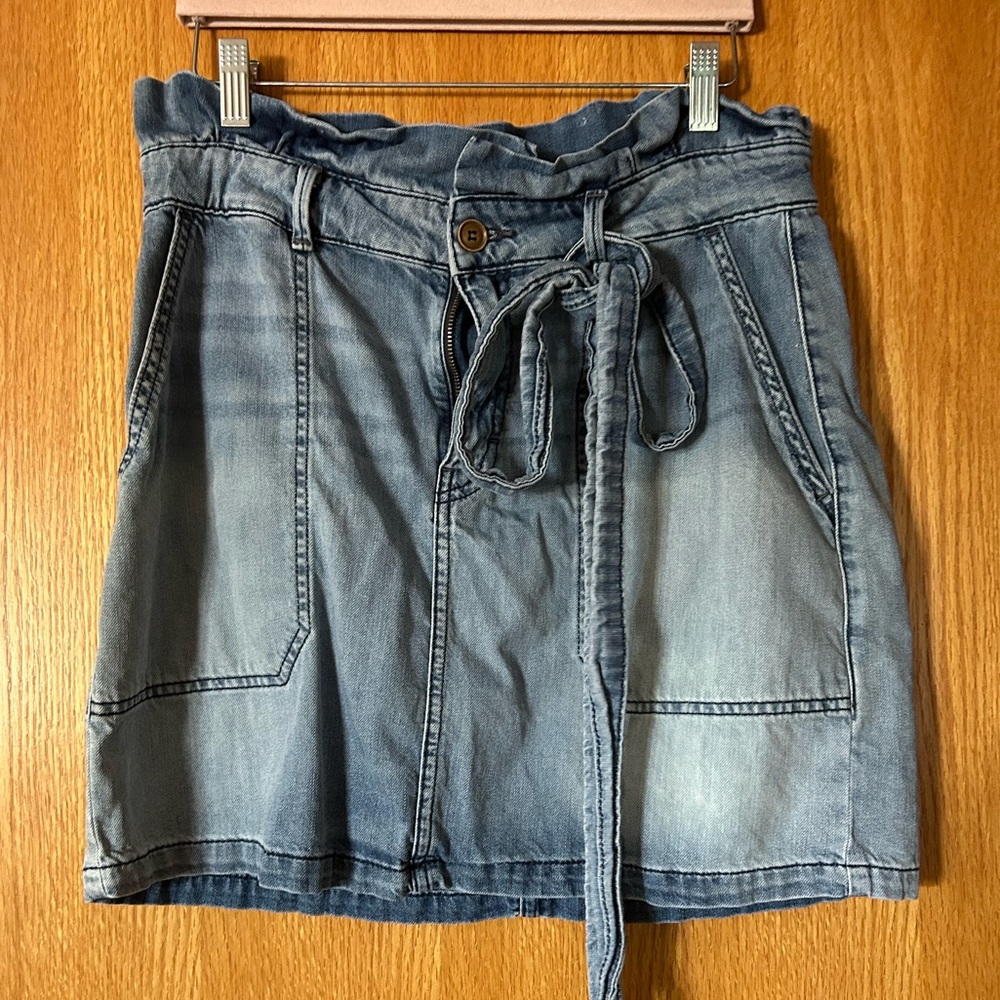 Denim Mini Skirt